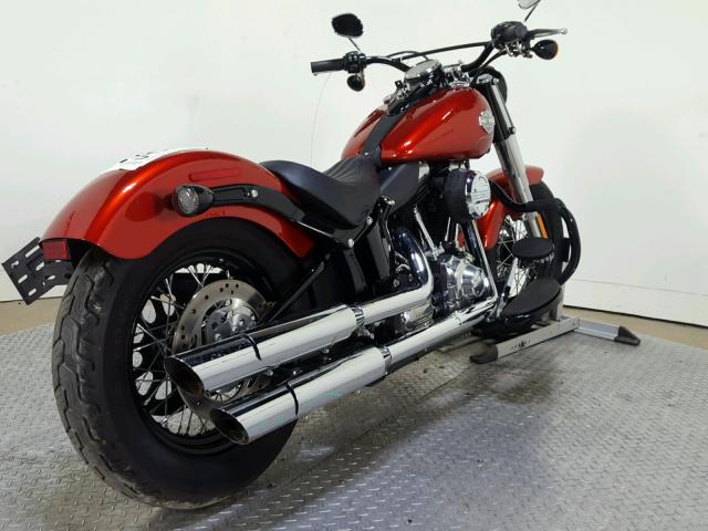 1HD1JRV14EB044116 - 2014 HARLEY-DAVIDSON FLS SOFTAI 红色 照片 8
