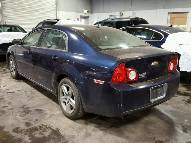 1G1ZH57B89F171795 - 2009 CHEVROLET MALIBU 1LT BLUE photo 3