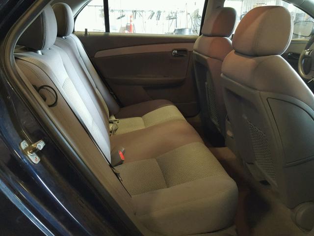1G1ZH57B89F171795 - 2009 CHEVROLET MALIBU 1LT BLUE photo 6