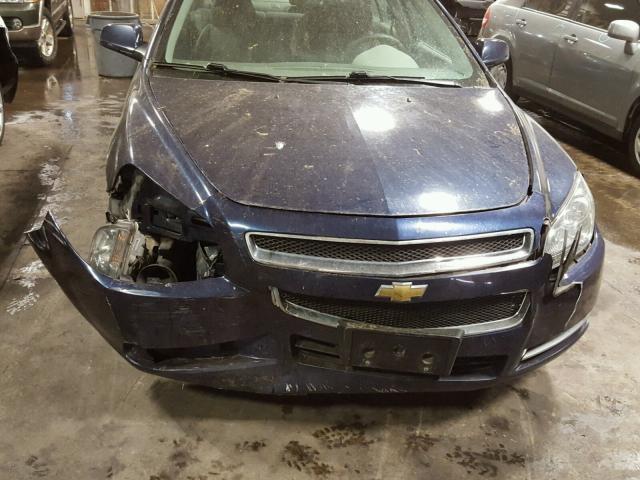 1G1ZH57B89F171795 - 2009 CHEVROLET MALIBU 1LT BLUE photo 9