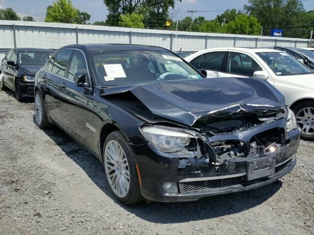 WBAKC8C5XCC435372 - 2012 BMW 750LI BLACK photo 1