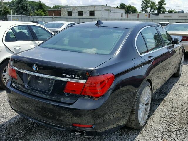 WBAKC8C5XCC435372 - 2012 BMW 750LI BLACK photo 4