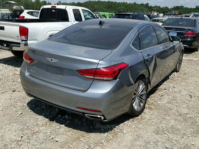 KMHGN4JE3FU049160 - 2015 HYUNDAI GENESIS 3. GRAY photo 4