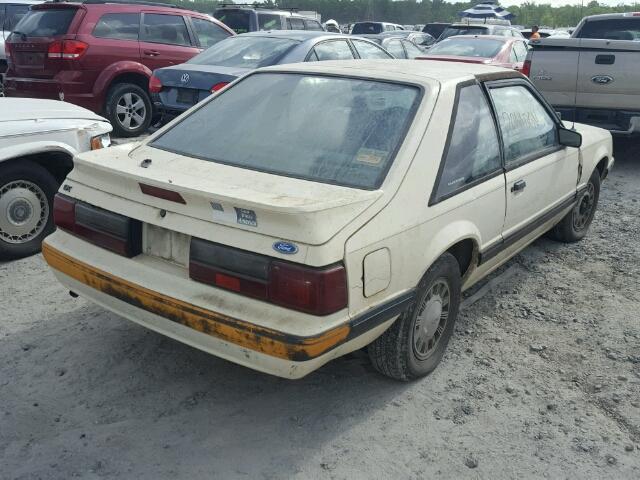 1FABP4LA4KF252777 - 1989 FORD MUSTANG LX BEIGE photo 4