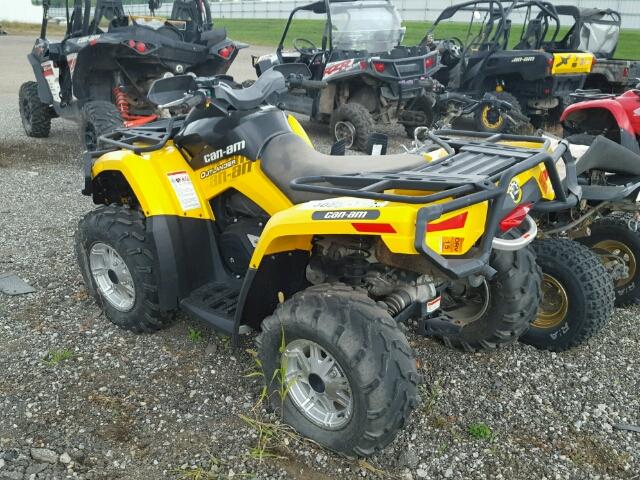 3JBEKCJ17AJ000444 - 2010 CAN-AM OUTLANDER YELLOW photo 3