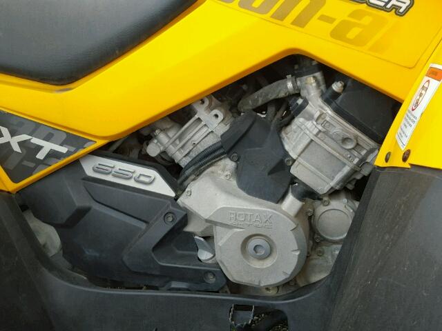 3JBEKCJ17AJ000444 - 2010 CAN-AM OUTLANDER YELLOW photo 7