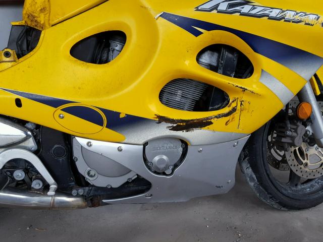 JS1GN79A522102383 - 2002 SUZUKI GSX600 F YELLOW photo 7