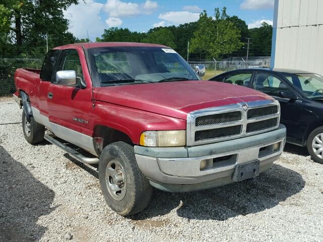 3B7HF13Z5VG771915 - 1997 DODGE RAM 1500 RED photo 1