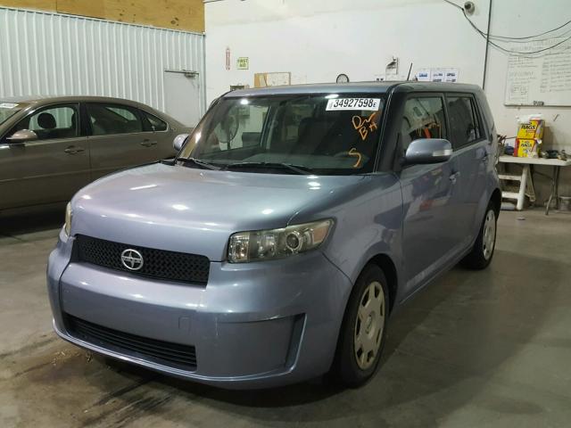 JTLKE50E491081972 - 2009 TOYOTA SCION XB Mavi foto 2