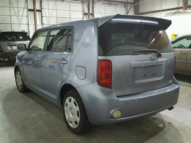 JTLKE50E491081972 - 2009 TOYOTA SCION XB Mavi foto 3