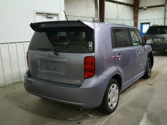 JTLKE50E491081972 - 2009 TOYOTA SCION XB Mavi foto 4