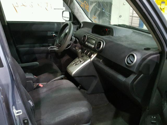 JTLKE50E491081972 - 2009 TOYOTA SCION XB Mavi foto 5