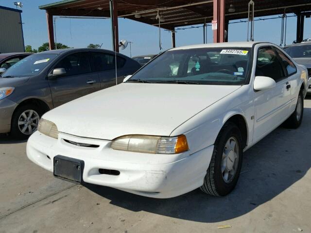 1FALP62W6SH164523 - 1995 FORD THUNDERBIR WHITE photo 2