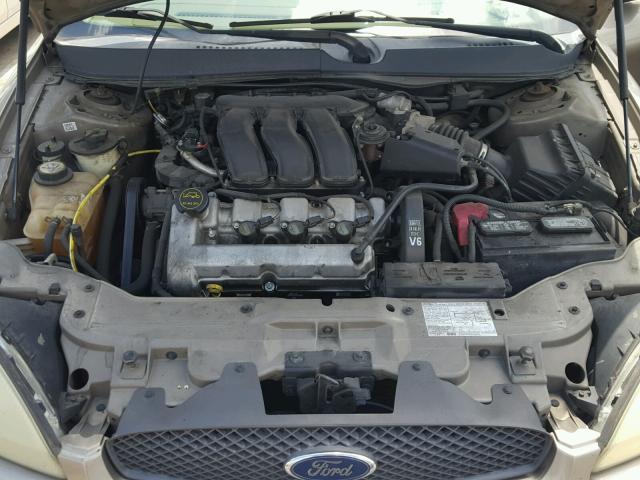 1FAHP56S24A167616 - 2004 FORD TAURUS SEL TAN photo 7