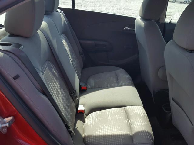 1G1JA5SH0E4229126 - 2014 CHEVROLET SONIC LS RED photo 6