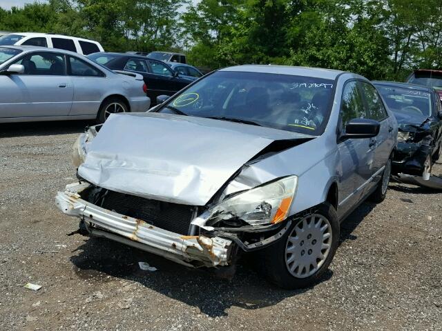 1HGCM56196A175351 - 2006 HONDA ACCORD VAL SILVER photo 2