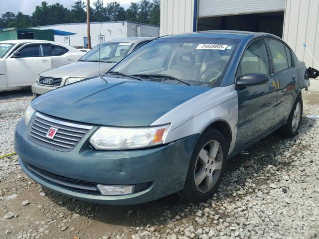 1G8AL55B86Z128438 - 2006 SATURN ION LEVEL GREEN photo 2