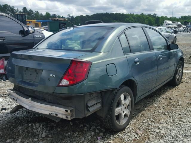 1G8AL55B86Z128438 - 2006 SATURN ION LEVEL GREEN photo 4