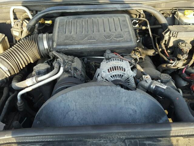 1J8HH58N16C365912 - 2006 JEEP COMMANDER SILVER photo 7