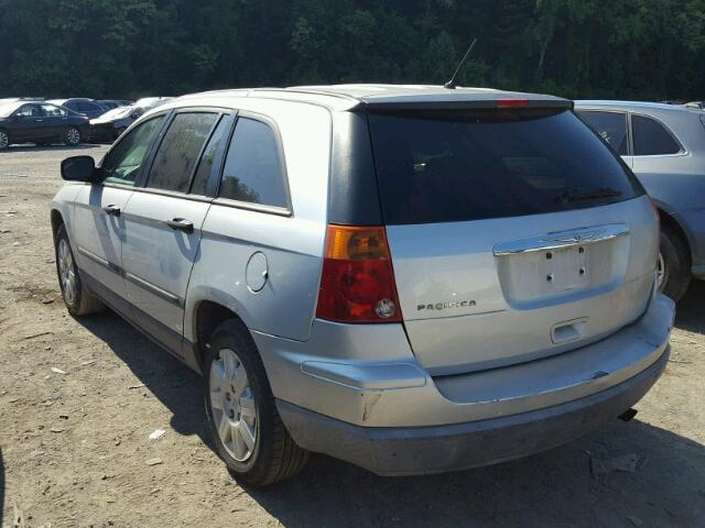 2A8GM48L58R124073 - 2008 CHRYSLER PACIFICA L GRAY photo 3