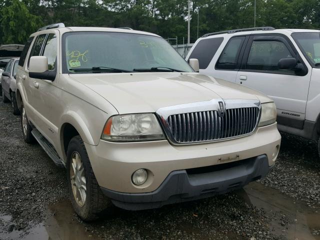 5LMEU68H35ZJ07918 - 2005 LINCOLN AVIATOR 奶油色 照片 1
