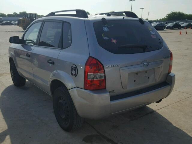 KM8JM12B45U065524 - 2005 HYUNDAI TUCSON GL GRAY photo 3