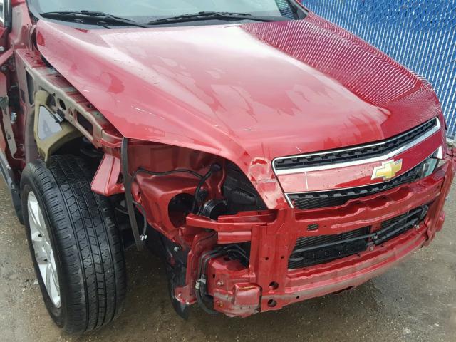 3GNAL2EKXDS574869 - 2013 CHEVROLET CAPTIVA LS 勃艮第红 照片 9