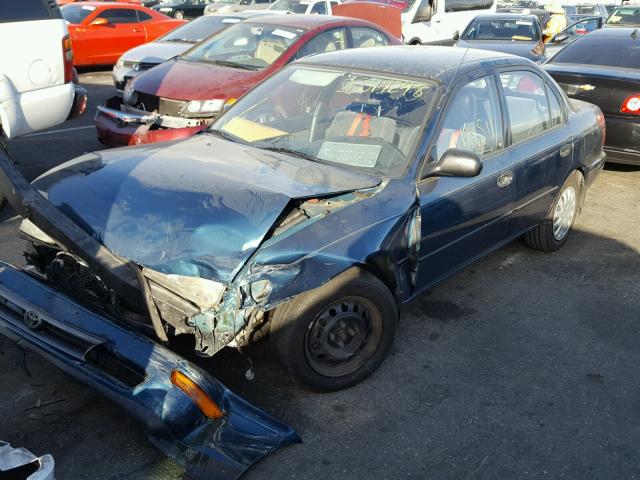 1NXAE09B2RZ127277 - 1994 TOYOTA COROLLA LE GREEN photo 2