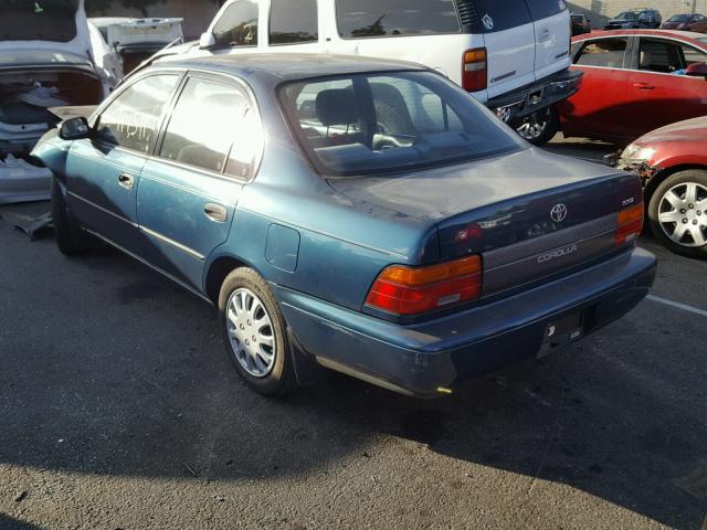 1NXAE09B2RZ127277 - 1994 TOYOTA COROLLA LE 绿色 照片 3