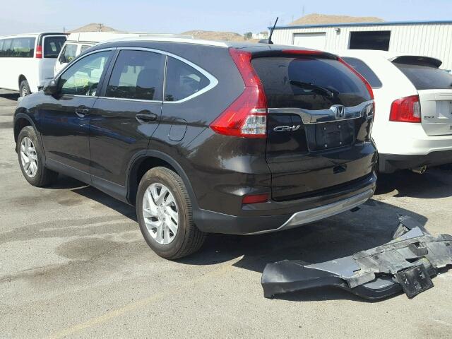 5J6RM4H78FL100997 - 2015 HONDA CR-V BROWN photo 3