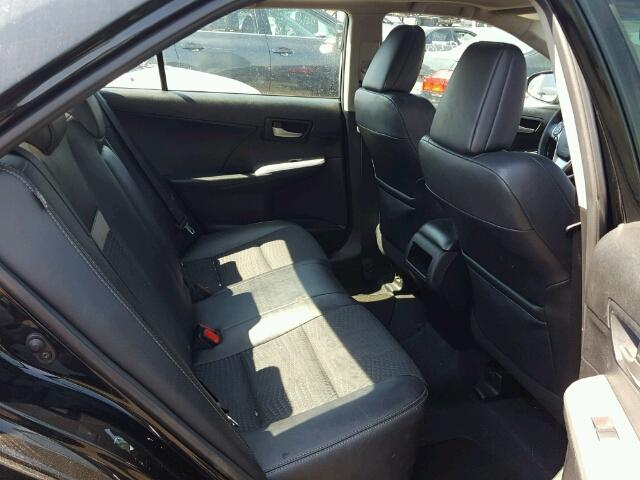 4T1BF1FK2CU175574 - 2012 TOYOTA CAMRY BASE BLACK photo 6