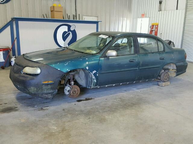 1G1NE52M3X6160376 - 1999 CHEVROLET MALIBU LS Yaşıl foto 9