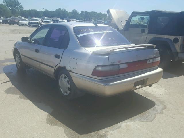 1NXBB02E7VZ628080 - 1997 TOYOTA COROLLA DX BEIGE photo 3