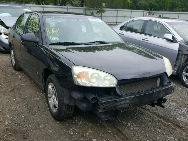 1G1ZS51F86F221765 - 2006 CHEVROLET MALIBU LS შავი ფოტო 1