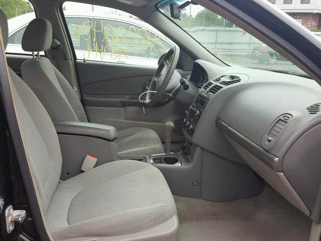 1G1ZS51F86F221765 - 2006 CHEVROLET MALIBU LS შავი ფოტო 5