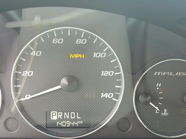 1G1ZS51F86F221765 - 2006 CHEVROLET MALIBU LS შავი ფოტო 8