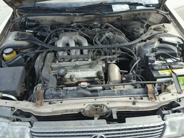 JT8VV22T6M0147471 - 1991 LEXUS ES 250 GOLD photo 7