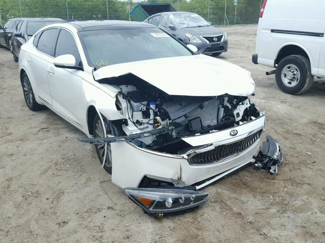 KNALC4J15H5072312 - 2017 KIA CADENZA PR WHITE photo 1