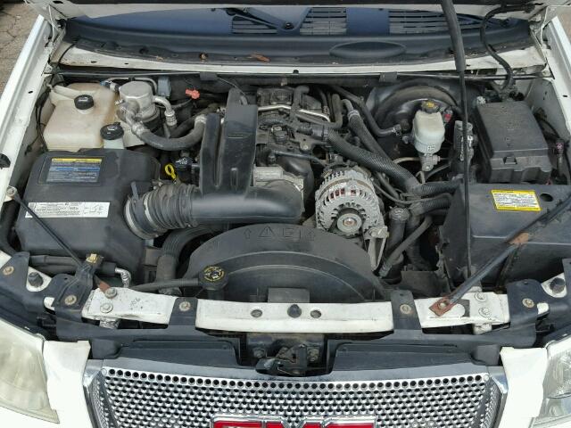 1GKET66M756205043 - 2005 GMC ENVOY DENA WHITE photo 7