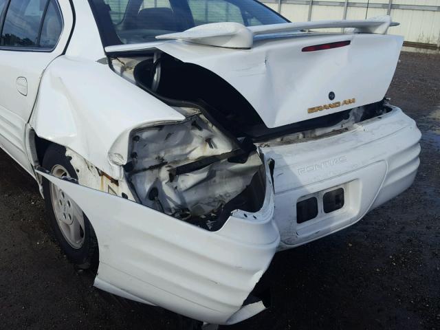 1G2NE52T9XM840152 - 1999 PONTIAC GRAND AM S Ağ foto 9
