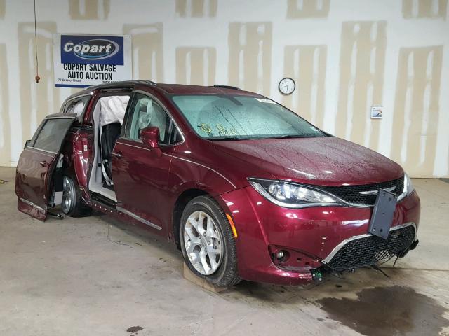 2C4RC1EG1HR679384 - 2017 CHRYSLER PACIFICA T MAROON photo 1