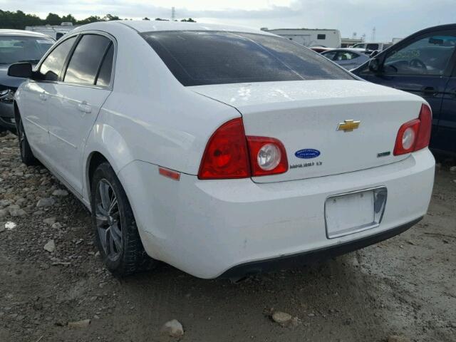 1G1ZC5EU0BF395250 - 2011 CHEVROLET MALIBU 1LT 白色 照片 3