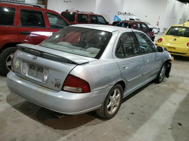 3N1AB51D63L719826 - 2003 NISSAN SENTRA SE- SILVER photo 4