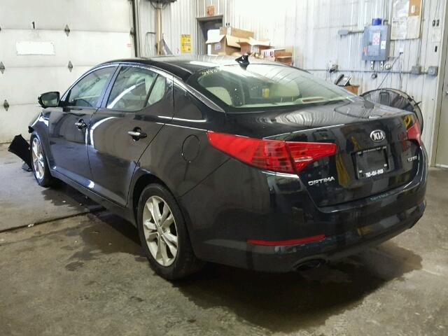 5XXGN4A78DG210305 - 2013 KIA OPTIMA EX BLACK photo 3