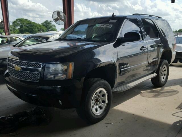 1GNFC13J57R399853 - 2007 CHEVROLET TAHOE C150 BLACK photo 2