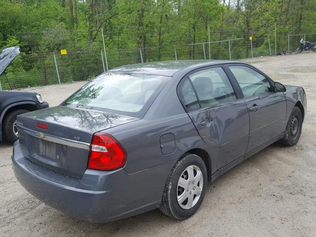 1G1ZS58F47F167789 - 2007 CHEVROLET MALIBU LS ნაცრისფერი ფოტო 4
