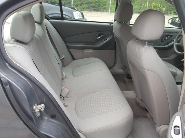 1G1ZS58F47F167789 - 2007 CHEVROLET MALIBU LS ნაცრისფერი ფოტო 6