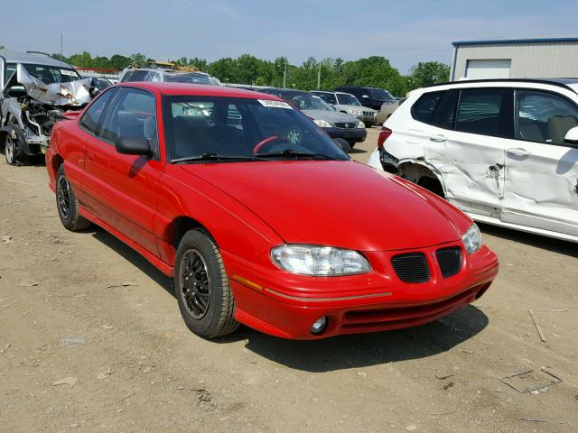 1G2NE12T6TC709964 - 1996 PONTIAC GRAND AM S 红色 照片 1