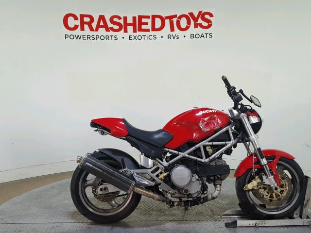 ZDM1RA2K83B030987 - 2003 DUCATI M600 RED photo 1