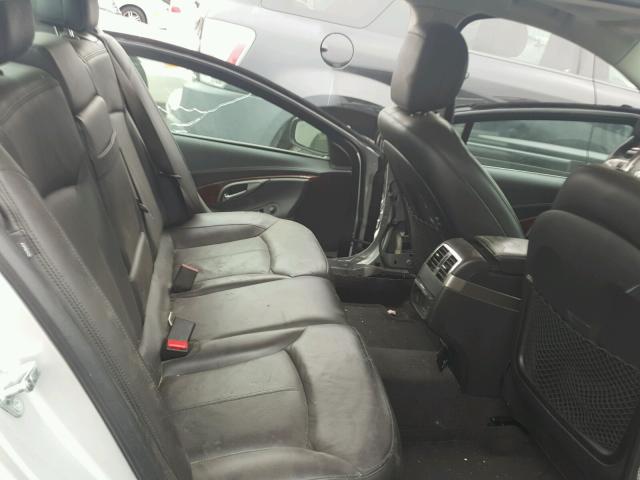 1G4GJ5G3XDF309482 - 2013 BUICK LACROSSE T SILVER photo 6